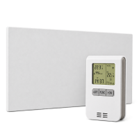 Infrarotheizung mit Thermostat