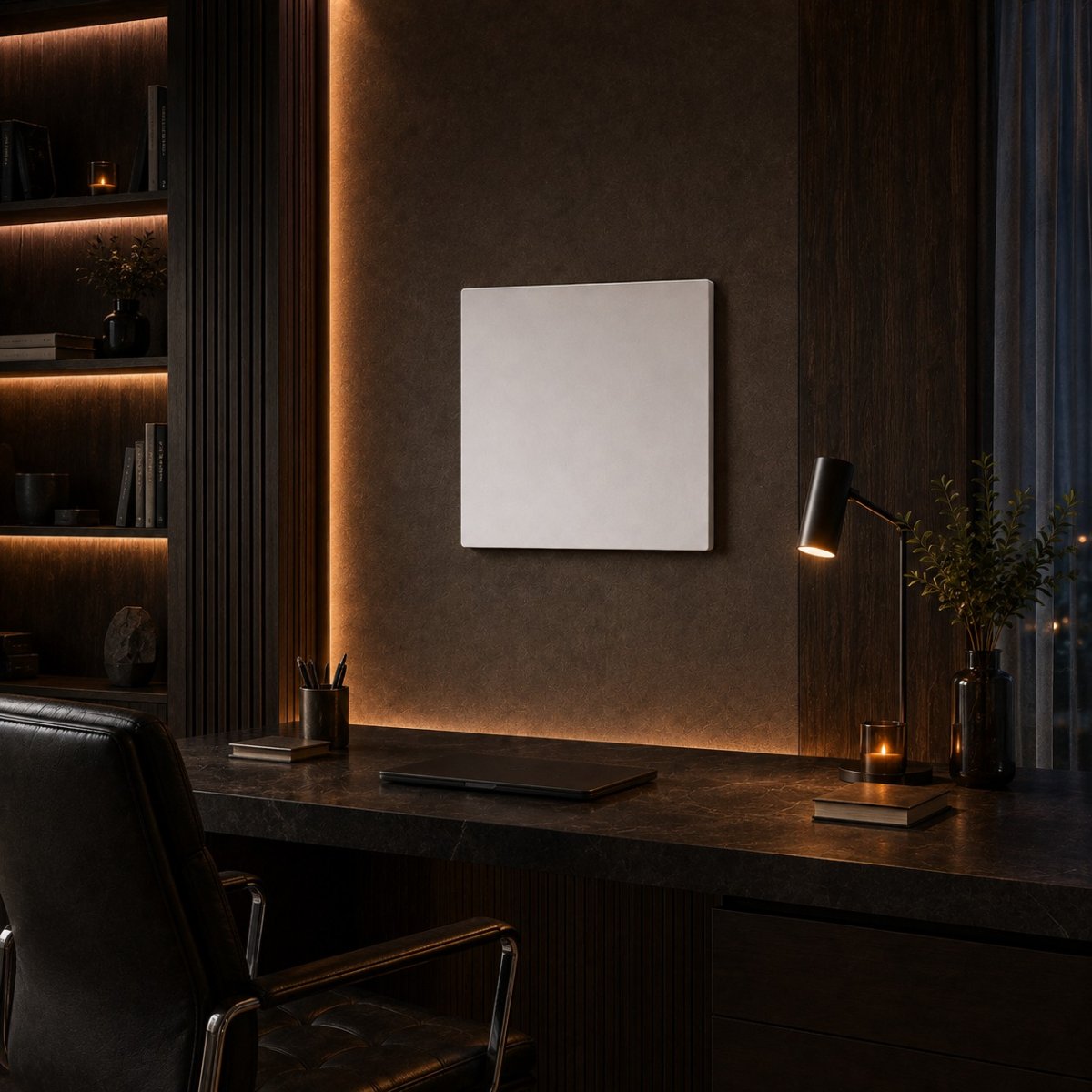 Infrarotheizung 345 W · 620 × 620 mm (62,5-cm-Raster)