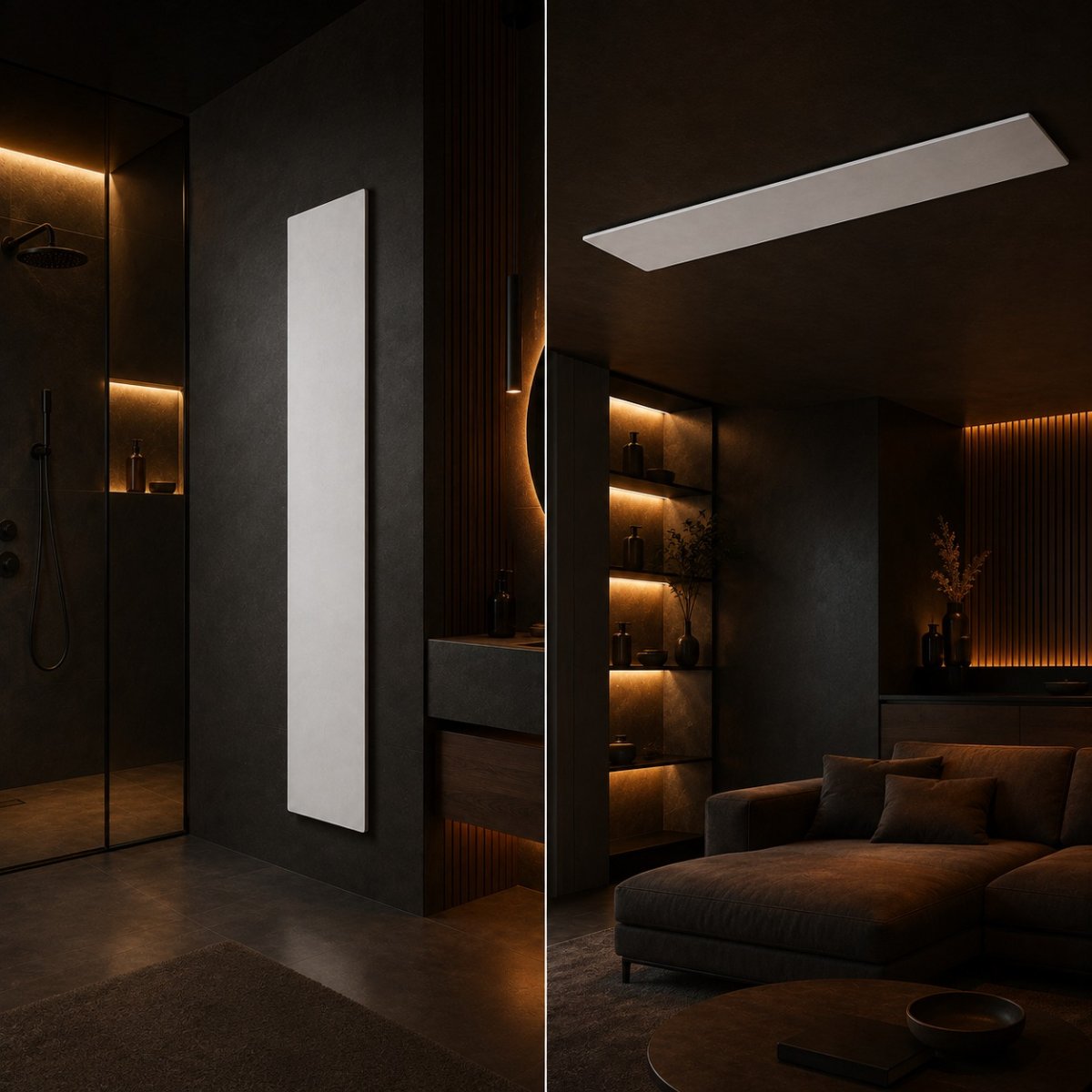 Infrarotheizung 440 W · 320 × 1500 mm