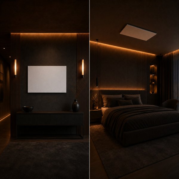 Infrarotheizung 480 W · 592 × 892 mm