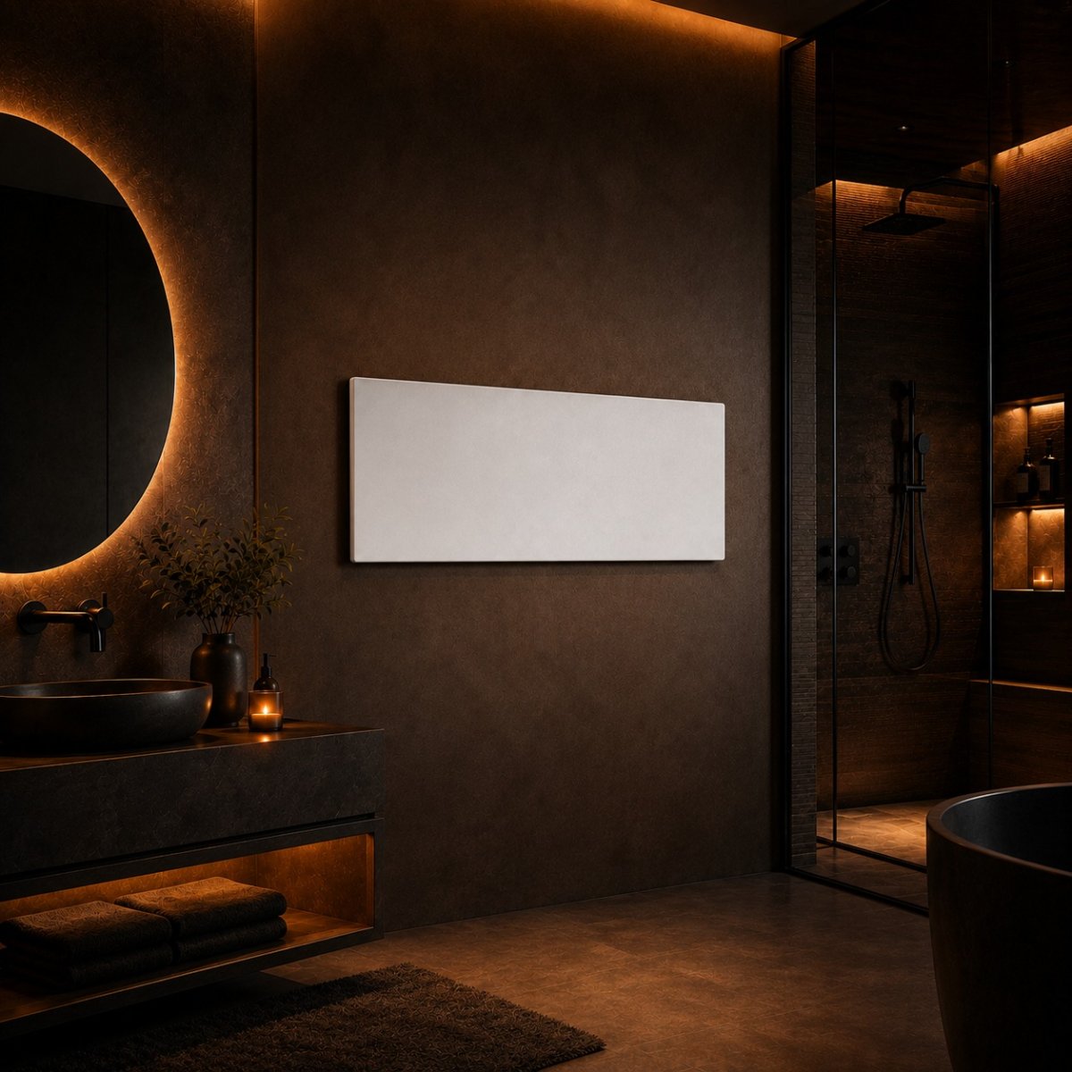 Infrarotheizung 580 W · 500 × 1192 mm
