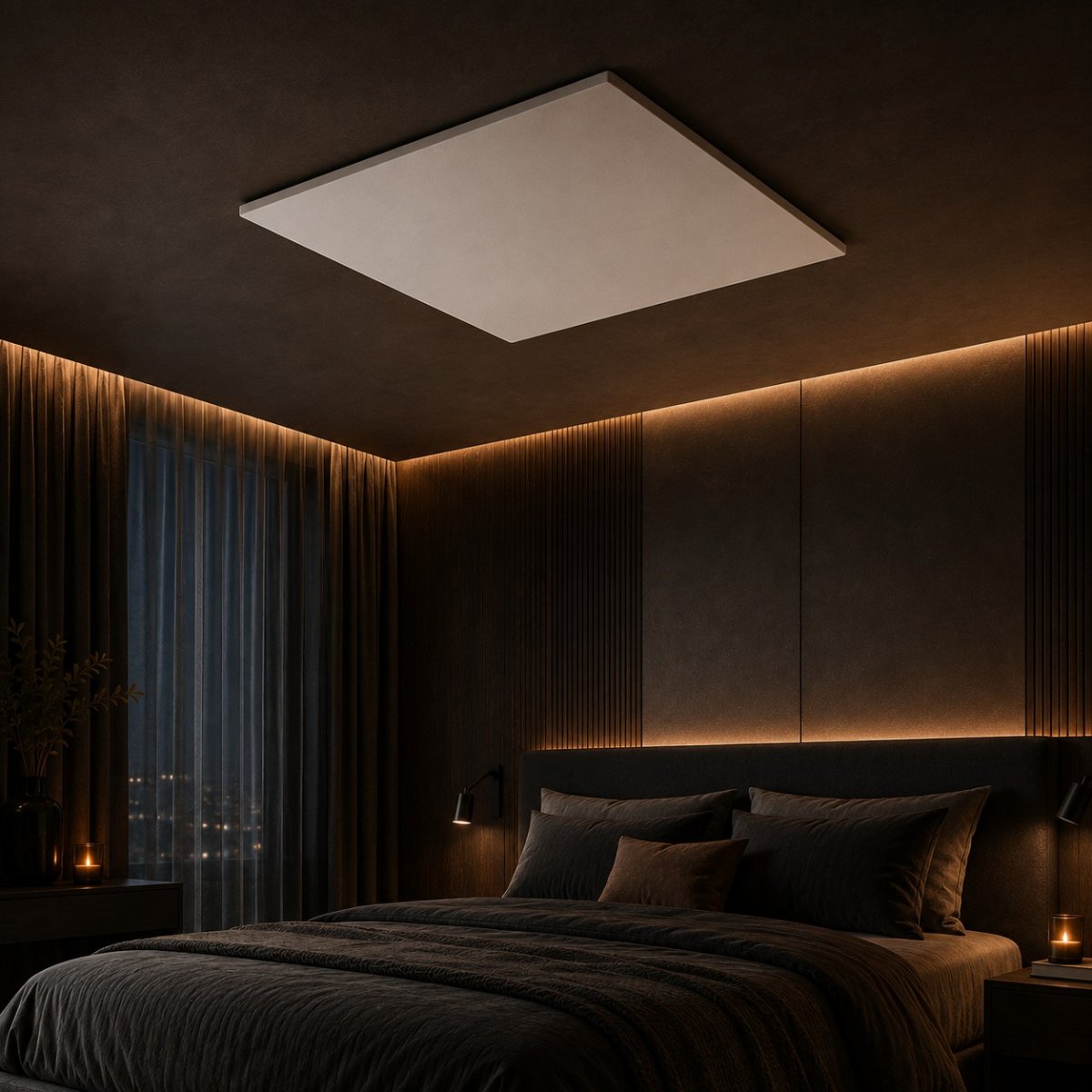 Infrarotheizung 865 W · 900 × 1000 mm