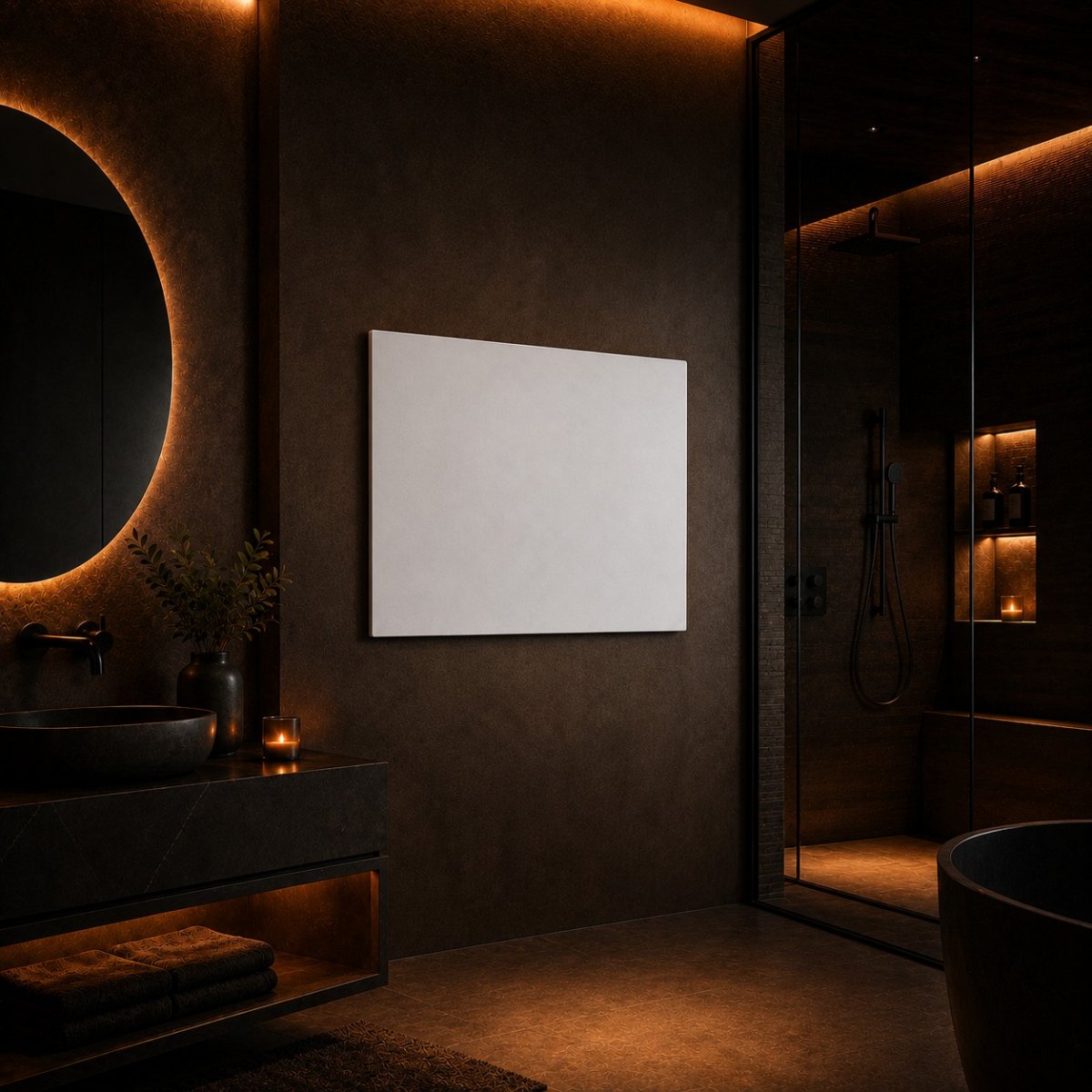 Infrarotheizung 865 W · 900 × 1000 mm
