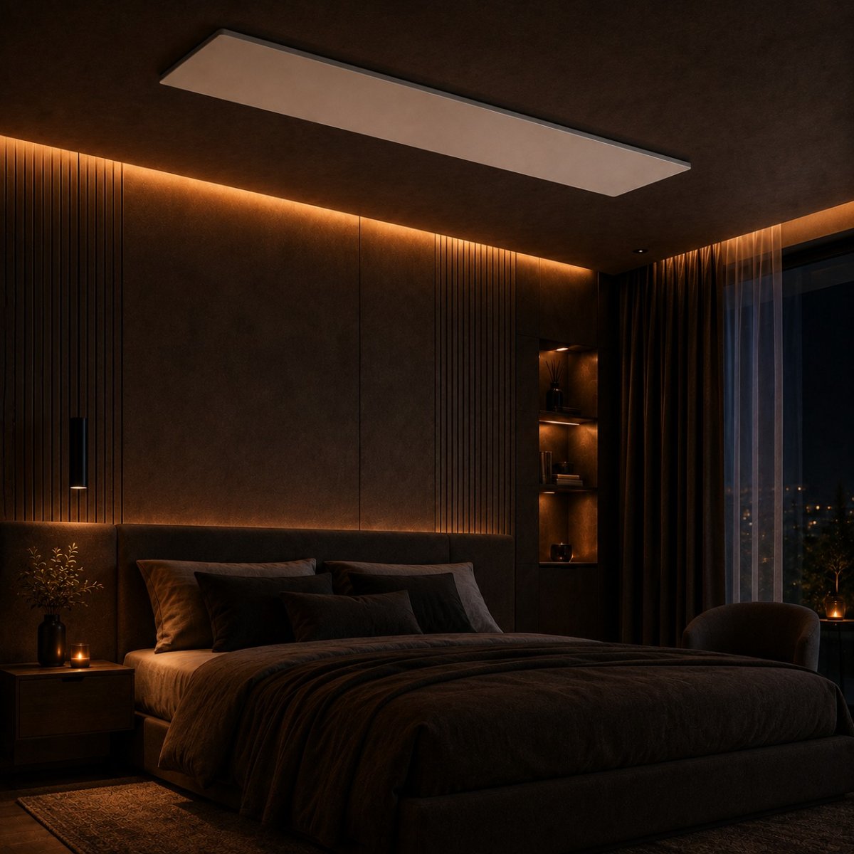 Infrarotheizung 880 W · 592 × 1500 mm