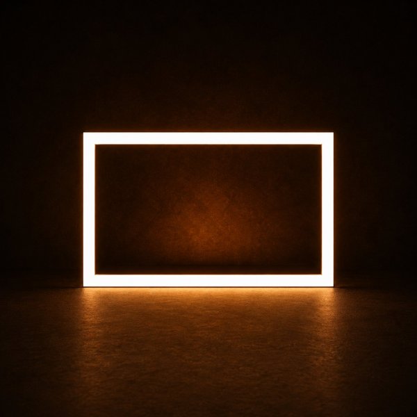LED-Lichtrahmen für Infrarotheizung · passend...
