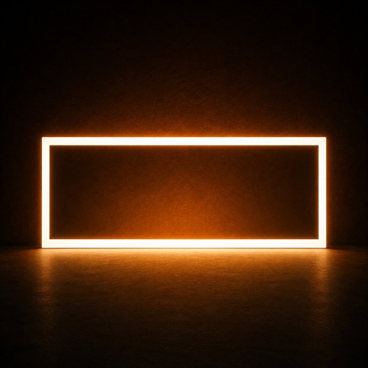 LED-Lichtrahmen für Infrarotheizung · passend zum 630-W-Paneel · 4.950 lm