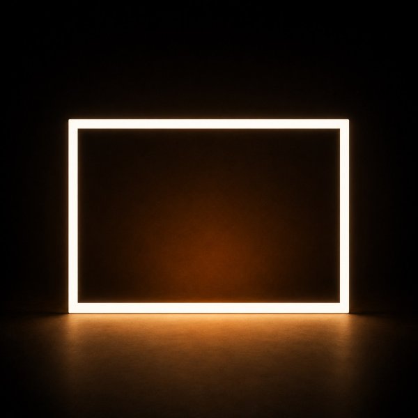 LED-Lichtrahmen für Infrarotheizung · passend...