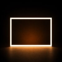 LED-Lichtrahmen für Infrarotheizung · passend...