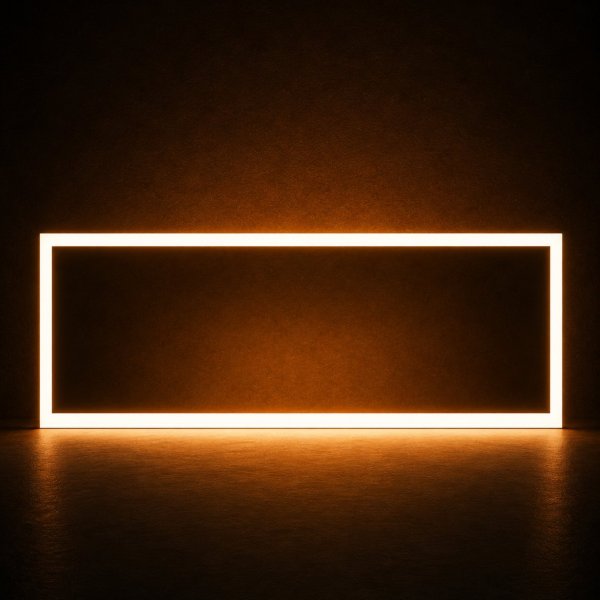 LED-Lichtrahmen für Infrarotheizung · passend...