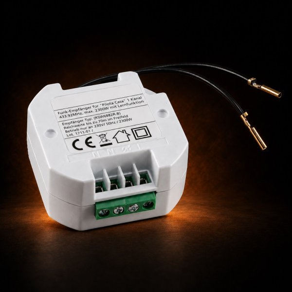 Funk-Schaltrelais für Infrarotheizung · 2.000 W