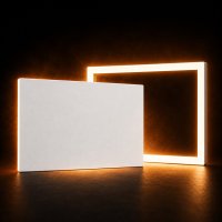 Komfort-Set Bad - IR1 Panel + LF10 Lichtrahmen