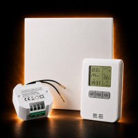 Infrarotheizung 320 W mit Thermostat ·...