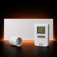 Infrarotheizung 630 W mit Thermostat · Plug &...